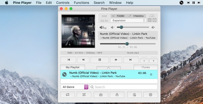 lightweight music player for old mac
